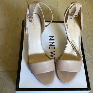 Nine West Nude Heels